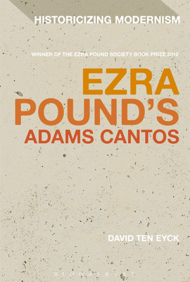 Ezra Pound's Adams Cantos(English, Paperback, Ten Eyck David Dr)