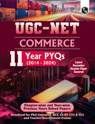 Pw UGC Net 10 Years Pyq Commerce(English, Hardcover, unknown)