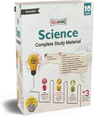 Full Marks Class 10 Science Complete Study Material Guide Based On NEP/CBSE Syllabus Exam 2025-2026(Paperback, Jasvinder Kaur Randhawa)