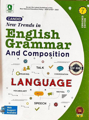 CANDID NEW TRENDS IN ENGLISH GRAMMAR AND COMPOSITION CLASS-7(Paperback, EVERGREEN)