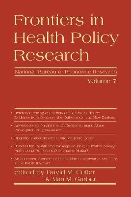 Frontiers in Health Policy Research(English, Hardcover, unknown)