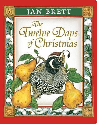 The Twelve Days of Christmas (Oversized Lap Board Book)(English, Board book, Brett Jan)