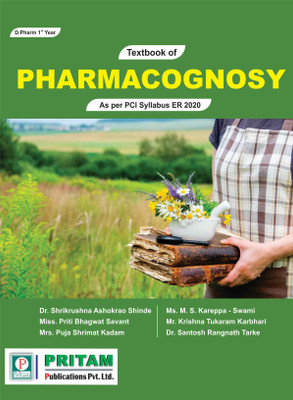 Textbook of Pharmacognosy(Paperback, Shinde Shrikrushna Ashokrao , Kadam Puja Shrimant,,Savant Priti Bhagwat Kareppa M .S.,)