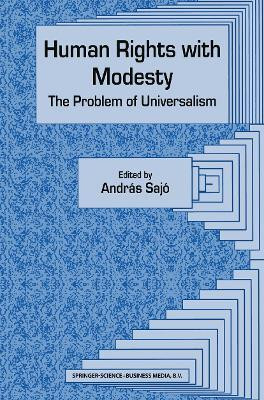 Human Rights with Modesty: The Problem of Universalism(English, Hardcover, unknown)