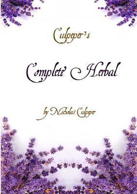 Culpeper's Complete Herbal(English, Paperback, Culpeper Nicholas)