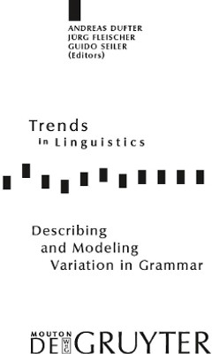 Describing and Modeling Variation in Grammar(English, Hardcover, unknown)