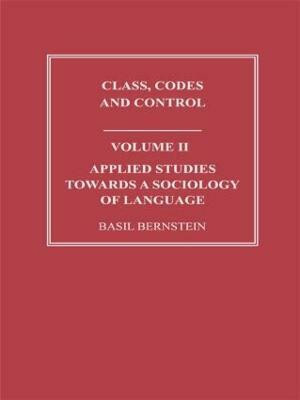 Applied Studies Towards a Sociology of Language(English, Paperback, Bernstein Basil)