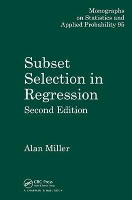Subset Selection in Regression(English, Hardcover, Miller Alan)
