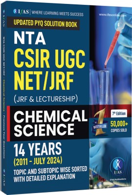 CSIR NET Chemical Science PYQ Book | Chemistry Previous Year Question Papers  - 2025 | With Detailed Solutions (2011 to July 2024) | Bestselling Chapterwise & Topicwise PYQ Book for NTA CSIR NET/JRF, GATE & SET Chemistry Exams | Two Brothers Publications(Paperback, IFAS Publications)