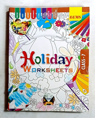 HOLIDAY WORKSHEETS CLASS-7(Paperback, Editorial)