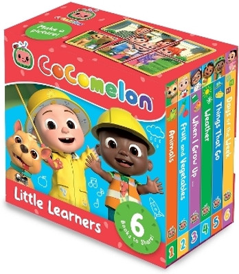 CoComelon Little Learners Pocket Library(English, Board book, Cocomelon)
