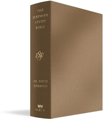 The Jeremiah Study Bible, ESV, Bronze LeatherLuxe (R)(English, Hardcover, Jeremiah David Dr.)