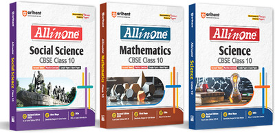 All in One Mathematics, Social Science, Science, Class 10th Based on L(English, Hardcover, unknown)