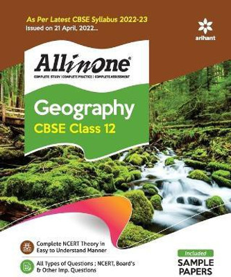 Cbse All in One Geography Class 12 2022-23 (as Per Latest Cbse Syllabus Issued on 21 April 2022)(English, Paperback, Sultan Farah)