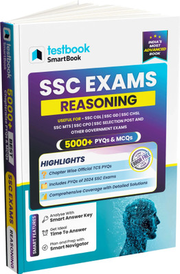 Ssc Exams : General Intelligence & Reasoning | Best 3000+ Topic Wise Previous Year Questions (2022-23)  - SSC exams general intelligence & reasoning Question & Answer(English, Hardcover, unknown)