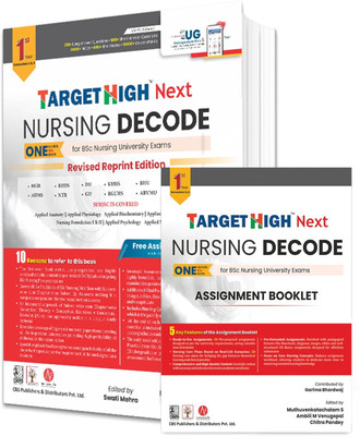 Target High Next Nursing Decode 1st Year for BSc Nursing University Exams + Free Assignment Booklet(Paperback, Dr Muthuvenkatchalam S, Ambili M Venugopal)