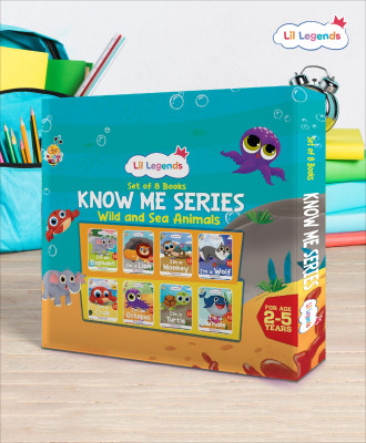 Oswaal Lil Legends Know Me Series Fascinating Wild & Sea Animal Boxset(English, Hardcover, unknown)