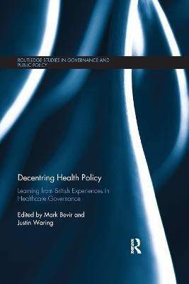 Decentring Health Policy(English, Paperback, unknown)