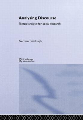 Analysing Discourse(English, Hardcover, Fairclough Norman)
