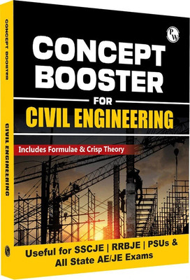 PW Concept Booster Civil Engineering for SSC JE, PSUs, RRB JE, All State AE/JE Exams | Formulas and Concise Concepts(English, Hardcover, unknown)
