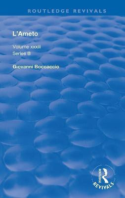 L'Ameto(English, Hardcover, Boccaccio Giovanni)