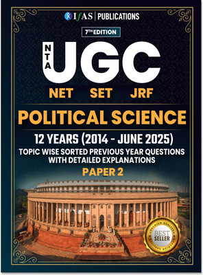 UGC NET Political Science  - Paper 2 Book 2025 | Previous Year Solved Papers 12 Years (2014 to June 2025) Unit Wise Sorted with Detailed Solutions | Best Seller Previous Question Paper PYQ Book for NTA-UGC NET/JRF and SET Political Science Examinations in India | IFAS Publications(Paperback, IFAS Pu