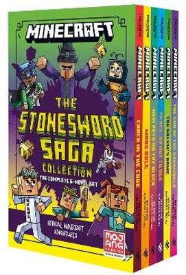 Minecraft Complete 6 Book Stonesword Saga(English, Book, Mojang AB)