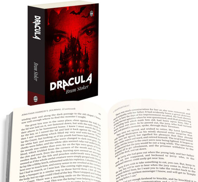 Dracula by Bram Stoker (Paperback) : Famous Gothic Masterpiece, Legendary Horror Fiction, Timeless Vampire Fantasy, Iconic Supernatural Classic, Must-Read English Novel(Paperback, Bram Stoker)
