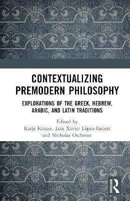 Contextualizing Premodern Philosophy(English, Hardcover, unknown)