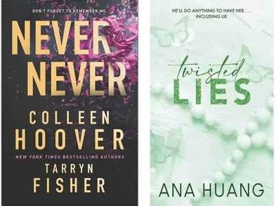 NEVER NEVER + TWISTED LIES (2 Book Combo)(Paperback, JMD BOOKS)