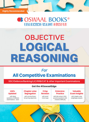 Oswaal Objective Logical Reasoning for All Competitive Examinations(English, Paperback, jain P)