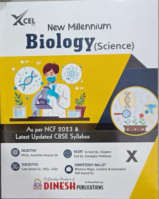 Dinesh New Millennium Biology for class 10(Paperback, K.Kumar)