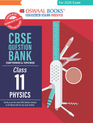 Cbse Question Bank Class 11 Physics for 2026 Exam(English, Paperback, unknown)