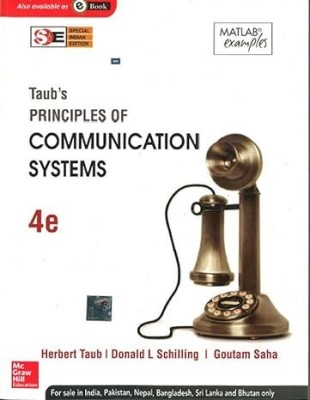 Principles of Communication Systems (SIE) | 4th Edition(Paperback, Herbert Tube, Donald L Schilling)