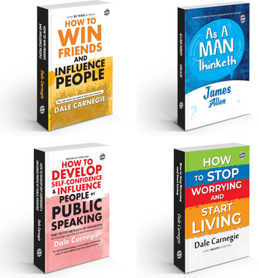 The Essential Reads for Wealth & Personal Growth : Timeless success Novels, Classic Motivational books, Must-read books on success | Combo of 4 Novels(Paperback, Dale Carnegie, James Allen) The Essential Reads for Wealth & Personal Growth : Timeless success Novels, Classic Motivational books, Must-read books on success | Combo of 4 Novels(Paperback, Dale Carnegie, James Allen)