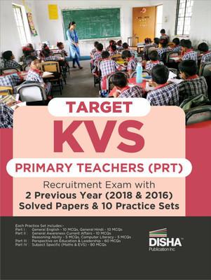 Target Kvs Primary Teachers (Prt) Recruitment Exam - 2 Previous Year Solved Papers & 10 Practice Sets Kendriya Vidyalaya Sangathan Pyqs Question Bank(English, Paperback, unknown) Target Kvs Primary Teachers (Prt) Recruitment Exam - 2 Previous Year Solved Papers & 10 Practice Sets Kendriya Vidyalaya Sangathan Pyqs Question Bank(English, Paperback, unknown)