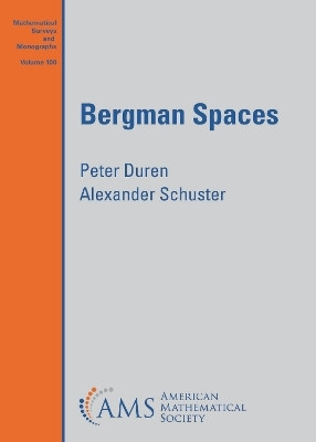Bergman Spaces(English, Paperback, Duren Peter)