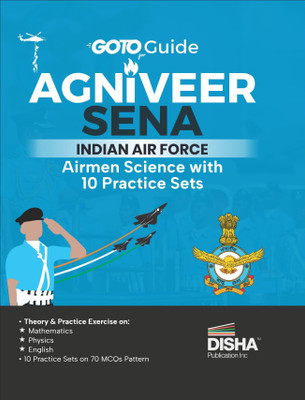 Goto Guide for Agniveer Sena Indian Air Force Airmen Science with 10 Practice Sets Iaf Recruitement Exam |Technical |Group X |Previous Year Questions(English, Paperback, unknown) Goto Guide for Agniveer Sena Indian Air Force Airmen Science with 10 Practice Sets Iaf Recruitement Exam |Technical |Group X |Previous Year Questions(English, Paperback, unknown)