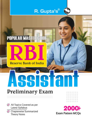 Reserve Bank of India (RBI): Assistant Preliminary Examination Guide(Paperback, RPH Editorial Board)