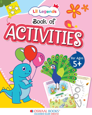 Oswaal Lil Legends Preschool Activity Book for Kids, Age- 5+ Years(English, Paperback, unknown)