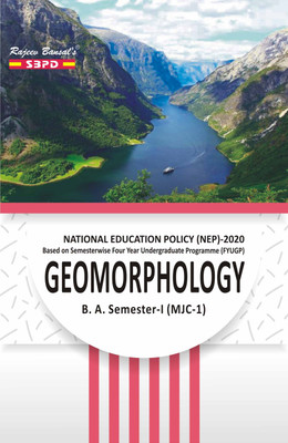 NEP Geomorphology B.A. 1st Semester MJC 1 Syllabus Based On Semester Wise FYUGP(Paperback, Dr. Chaturbhuj Memoria, Dr. Komal Singh)