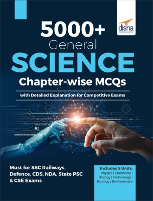 5000+ General Science Chapter-Wise MCQS(English, Paperback, unknown)