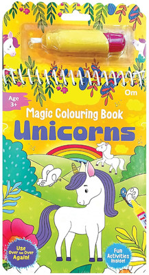 Magic Colouring Book Unicorns(English, Hardcover, unknown)