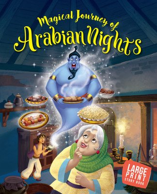 Magical Journey of Arabian Nights : Large Print(English, Paperback, Om Books Editorial Team)