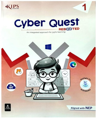 Cyber Quest Rebooted Class 1(Paperback, Kips learning)