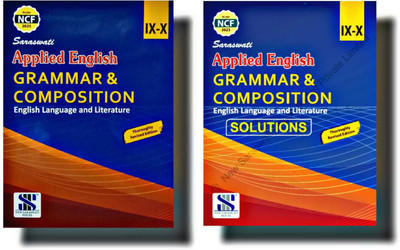 Saraswati APPLIED ENGLISH GRAMMAR & COMPOSITION IX - X with answer key combo set 2 books(Paperback, dr. madan mohan sharma)