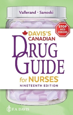 Davis's Canadian Drug Guide for Nurses(English, Paperback, Vallerand April Hazard)