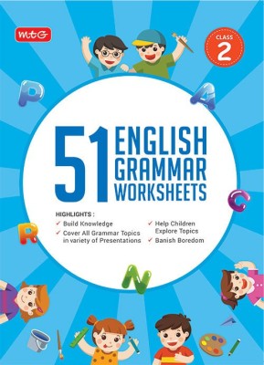 Mtg 51 English Grammar Worksheets Class 2(English, Paperback, unknown)