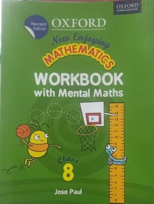 NEW ENJOYING MATHEMATICS WORKBOOK WITH MENTAL MATHS CLASS-8(Paperback, JOSE PAUL)