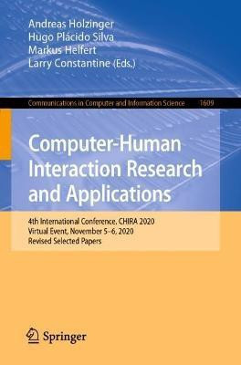 Computer-Human Interaction Research and Applications(English, Paperback, unknown)